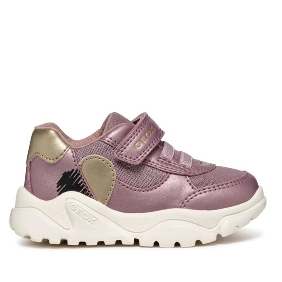 Geox Other - Geox Baby Toddler Girl Ciufciuf Shoes Sneakers, Dark Pink Gold, US 7, EU 23